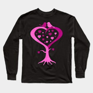 Valentines tree Long Sleeve T-Shirt